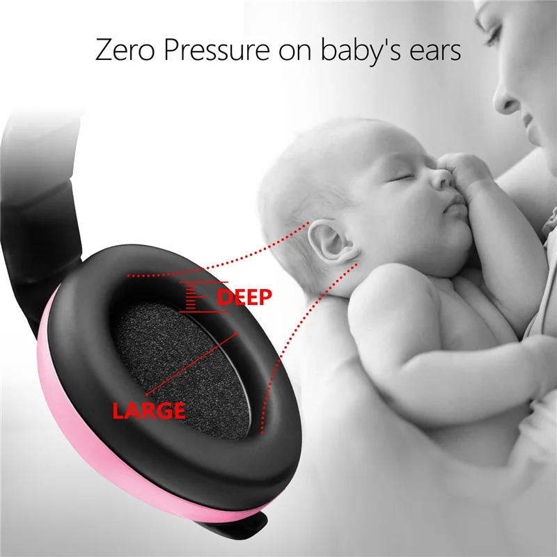 Infant Ear Protection Noise-Cancelling Earmuffs