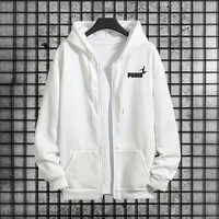 New in Women Tracksuit Trend Printing Hooded Sweatshirts Pants 2Pcs Set Casual Zipper Overcoat Suit Daily Clothing Autumn Winter - Image 5