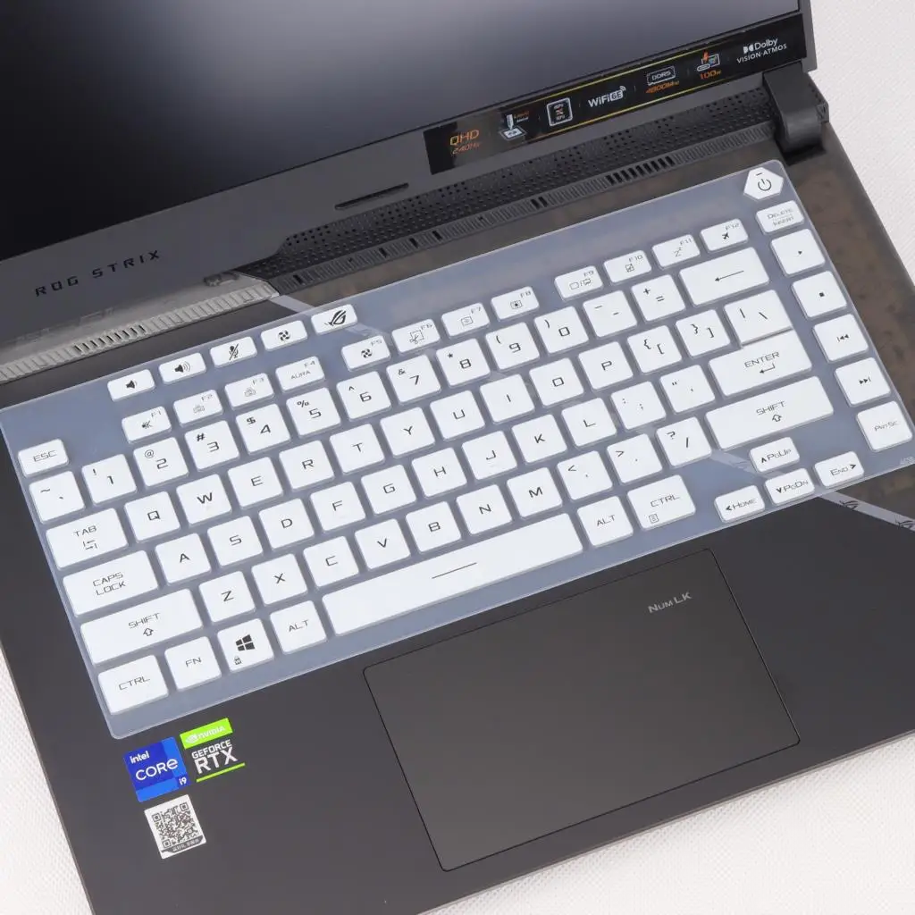 Cover Per Tastiera In Silicone Per Laptop Skin Per Asus Rog Strix Scar 17 (2023) G733Z G733Pz G733Qm G733Zw G733Zm G733Py G733Cx G733 17.3