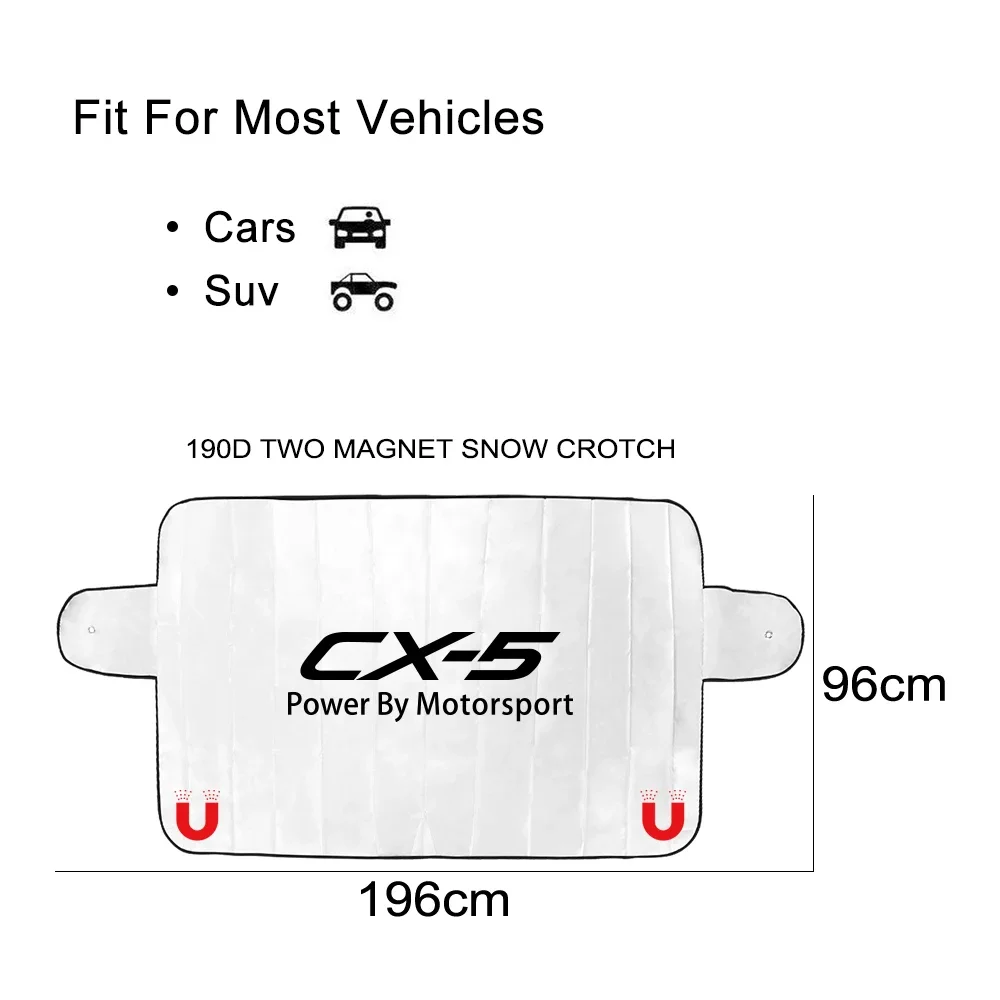 Car Windshield Sunshade Cover Front Windscreen Anti UV Protection Accessories for Mazda CX5 CX-5 KE KF AWD Skyactiv SUV CX 5