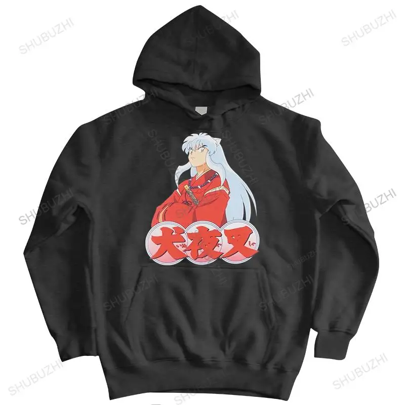 

Classic Inuyasha pullover Male warm coat Soft Cotton Graphic hoody Japanese Anime jacket Sesshomaru sweatshirt Tops Merch