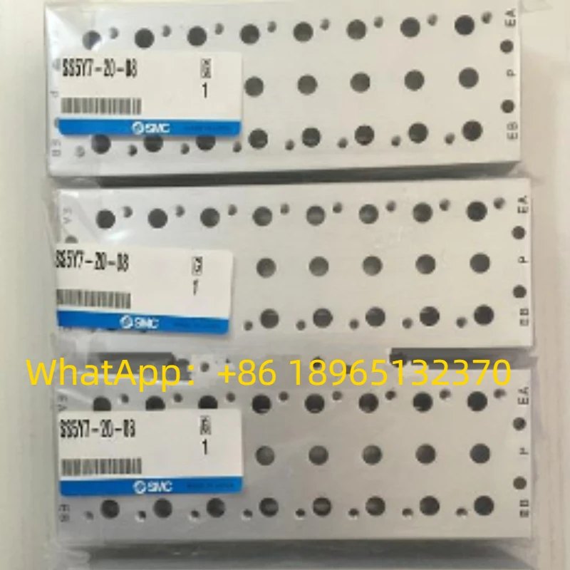 SS5Y7-20-08   SS5Y72008   SS5Y7-20-09  SS5Y72009  SS5Y7-20-10  SS5Y72010   New Original Solenoid Valve Bushplate