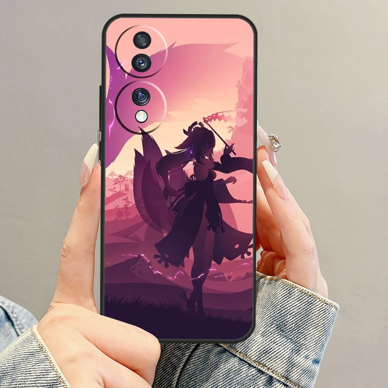 Genshin Impact Yae Miko Protective Phone Case Cover