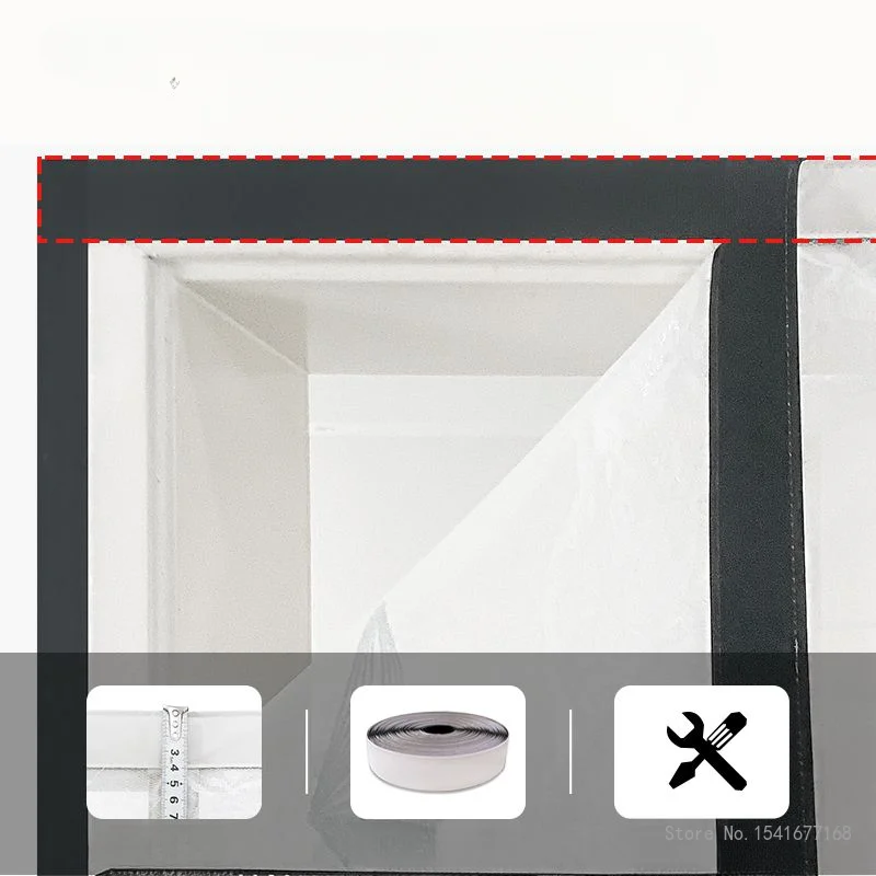 Magnetic Screen Door Curtain, Anti Mosquito Net, Insect Fly Bug Curtains, Automatic Closing Mesh, Summer