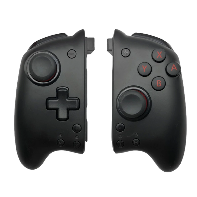 

Wireless Game Controller Bluetooth-Compatible Gamepad L Handle Grip One-key Wake-up for Switch Joy-cons