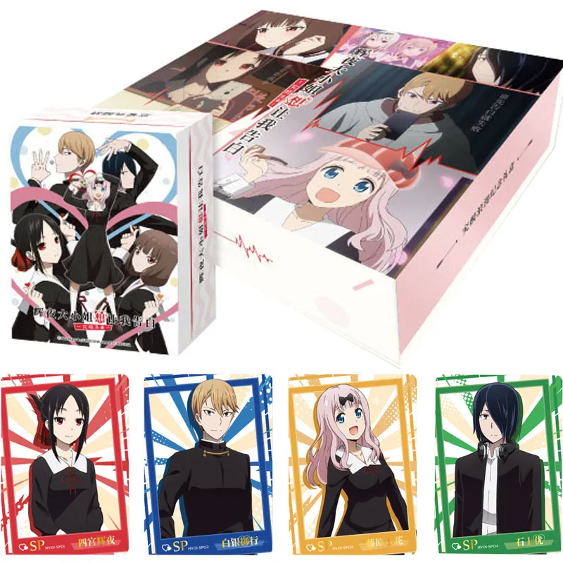 

Original Kaguya-sama: Love Is War Ultimate Romantic Commemorative Gift Box Anime Peripheral Cards Collection Toys For Kids Gift
