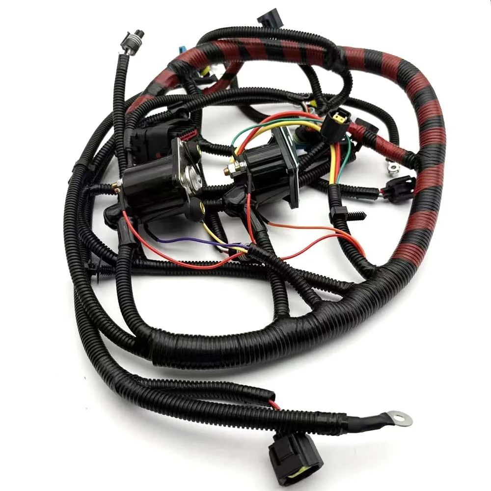Motor-Kabelbaum, kompatibel mit Ford F-250 F-350 F-450 F-550 2002-2003 mit 7.3L Powerstroke V8 Diesel F81Z-12B637-FA – Detail 7
