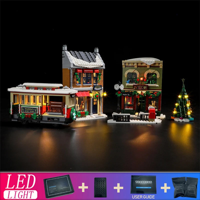 

DIY LED Light Kit For LEGO 10308 Holiday Main Street （Only LED Light，Without Blocks Model)