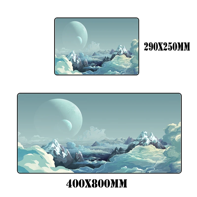 

Highland Moon Cloud Anime Landscape Gaming RGB MousePad Locking Edge Speed Game Gamer LED Mouse Pad Soft Laptop Notebook Mat XXL