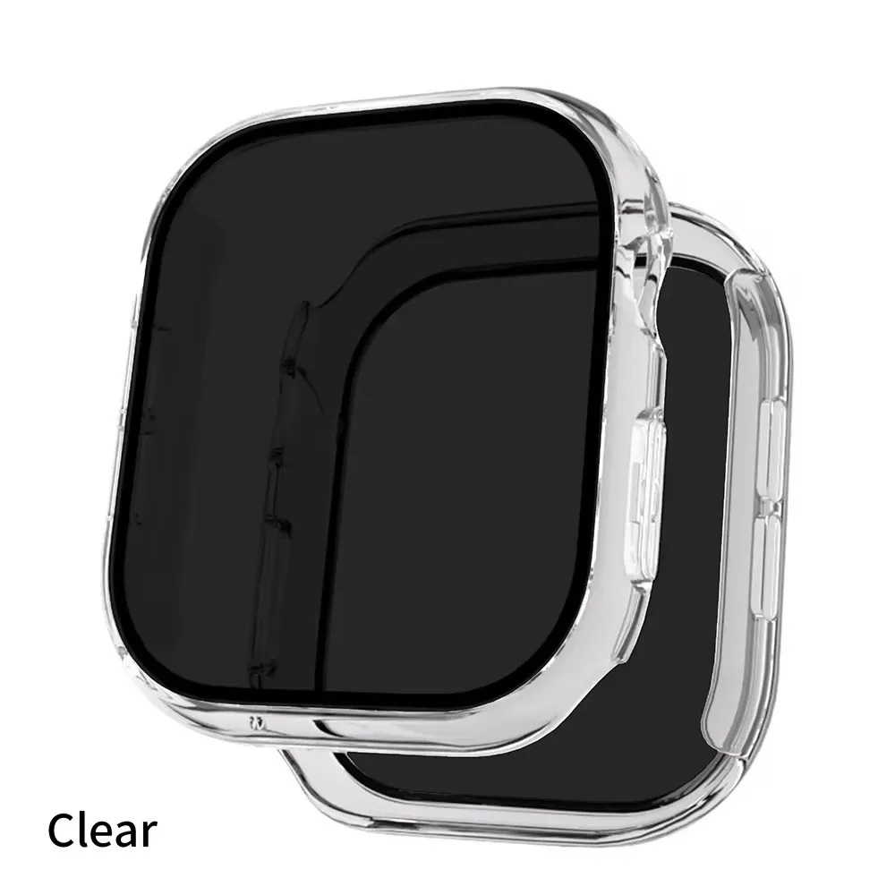 Anti-Peeping Tempered Privacy Glass and Case for Apple Watch Series 10