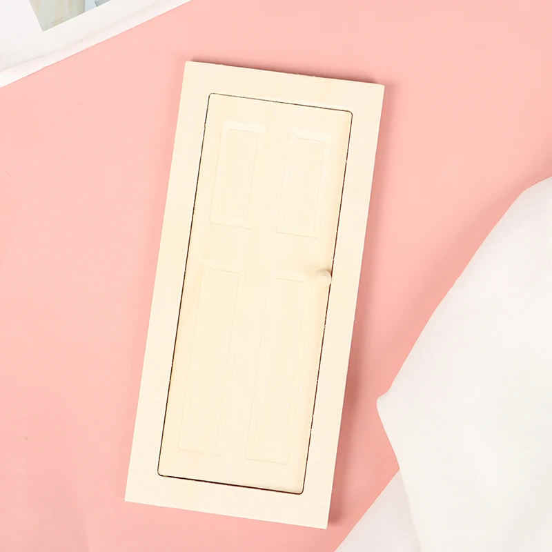 미니어처 인테리어 나무 문짝 가구 액세서리, DIY 인형 집 장식, 어린이 장난감 선물, 1 개, 12 체중계