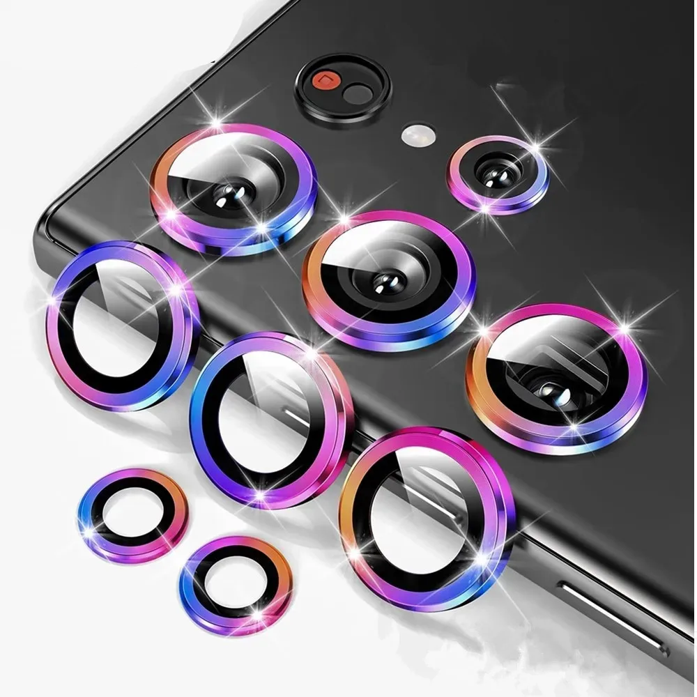For Samsung Galaxy S26Ultra S26Plus S25 24Ultra Camera Lens Protector Tempered Glass Camera Cover Screen Protector Metal Scratch