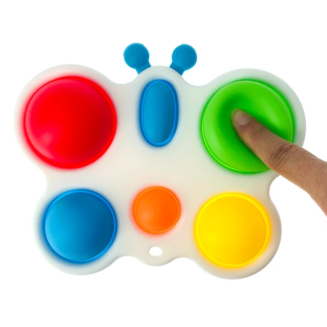 Infant Baby Toys Montessori Exercise Board Rattle Puzzle Colorful Intelligence Early Education Intensive Training Fidget Toys 4