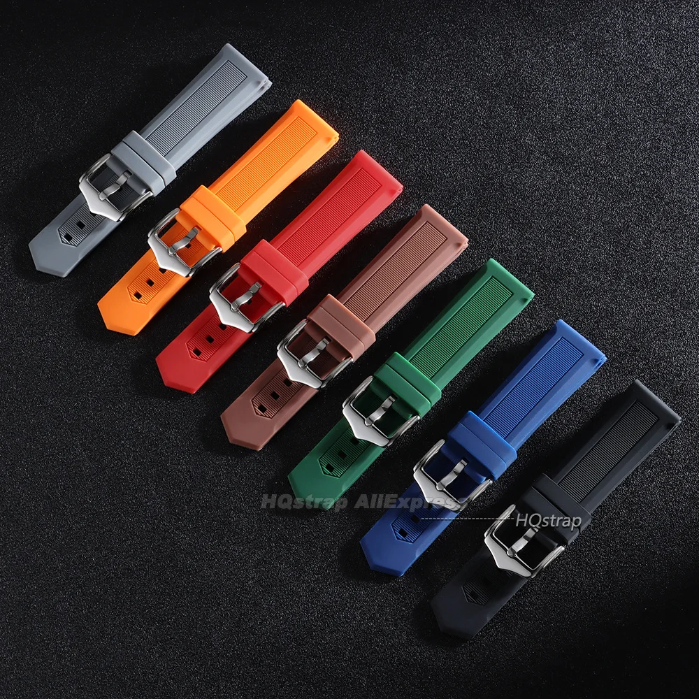 Universal Sport Silicone Watch Strap | Soft Waterproof Wristband Accessories