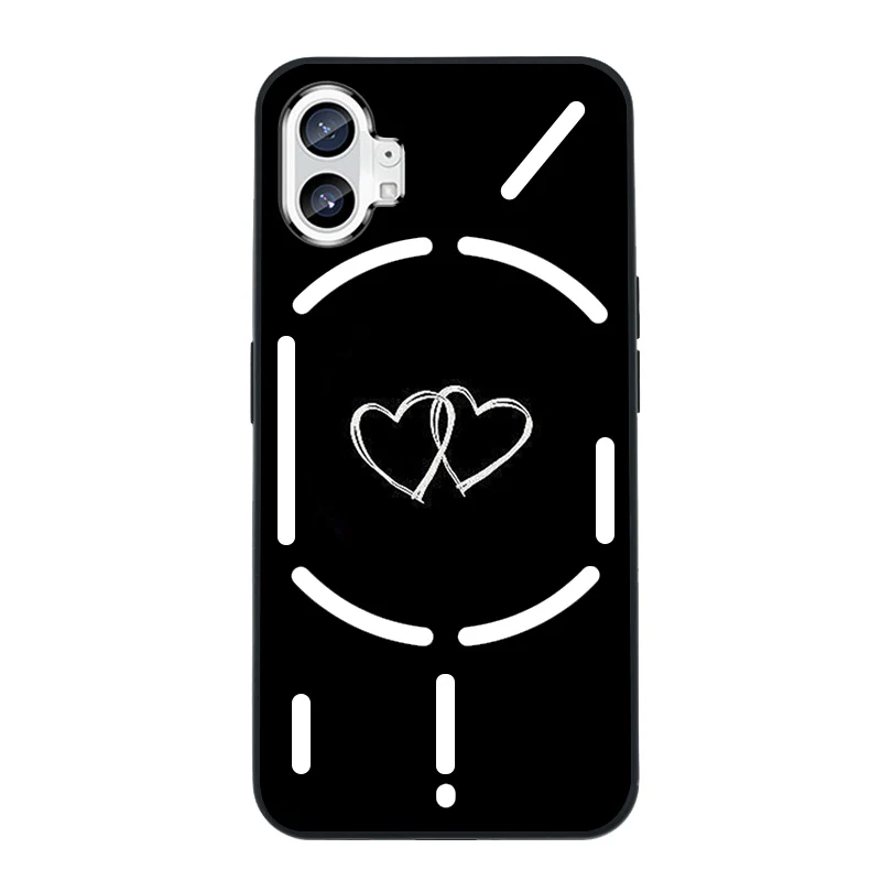 Sleek Black Silicone Bumper Phone Case Cover