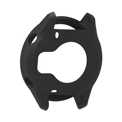 Silicone Protective Sport Case and Screen Cover - Forerunner570 42mm (Black)