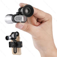 8x20 HD Night Vision Mini Pocket Zoom Monocular Outdoor Telescope for Hunting Camping Mountaineering Hike 1