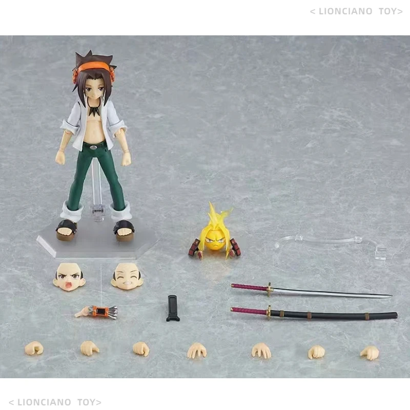 

In Stock Genuine Max Factory Figma Shaman King Anime Yoh Asakura 15cm Collectible Model Action Figure Doll Toy Ornaments Gifts
