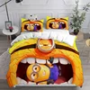 Despicable Me 4 Bedding Sets Comforter Quilt Bed Cover Duvet Cover Pillow Case 2-3 Pieces Sets Kids Adult Size 4
