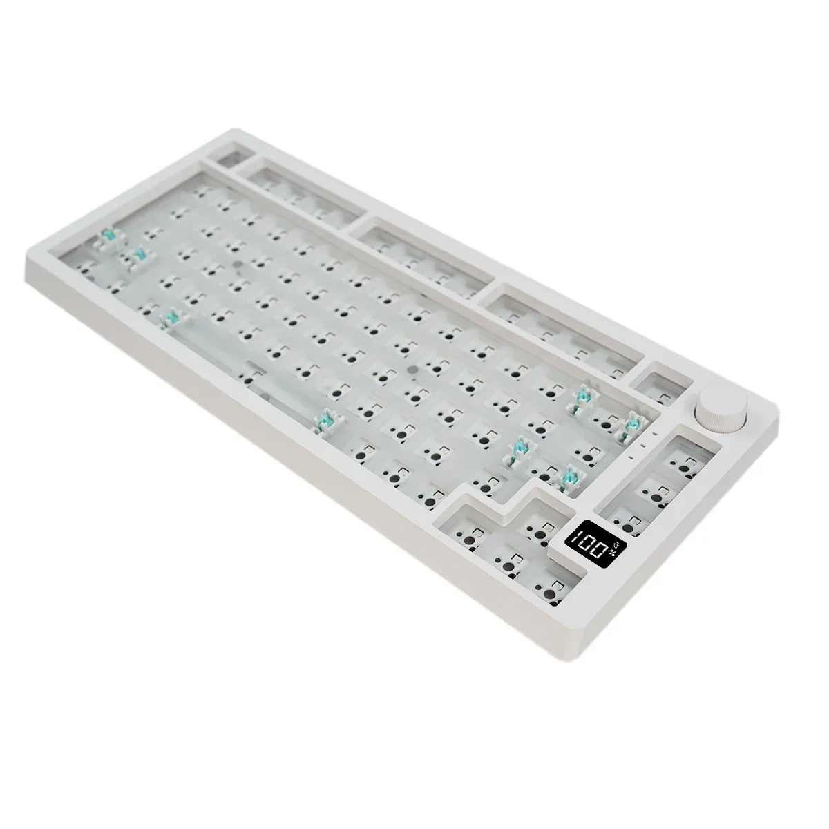 MK75Pro75RGBDIYMechanicalKeyboardKit82KeysHotSwappable3pin