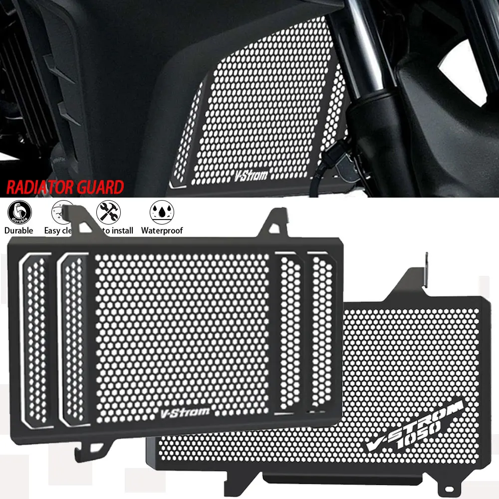 

2023 2024 Motorcycles For Suzuki DL1000 V-Strom 1050 Vstrom 1050 2020 2021 2022 Radiator Grille Cover Protector Radiator Guard