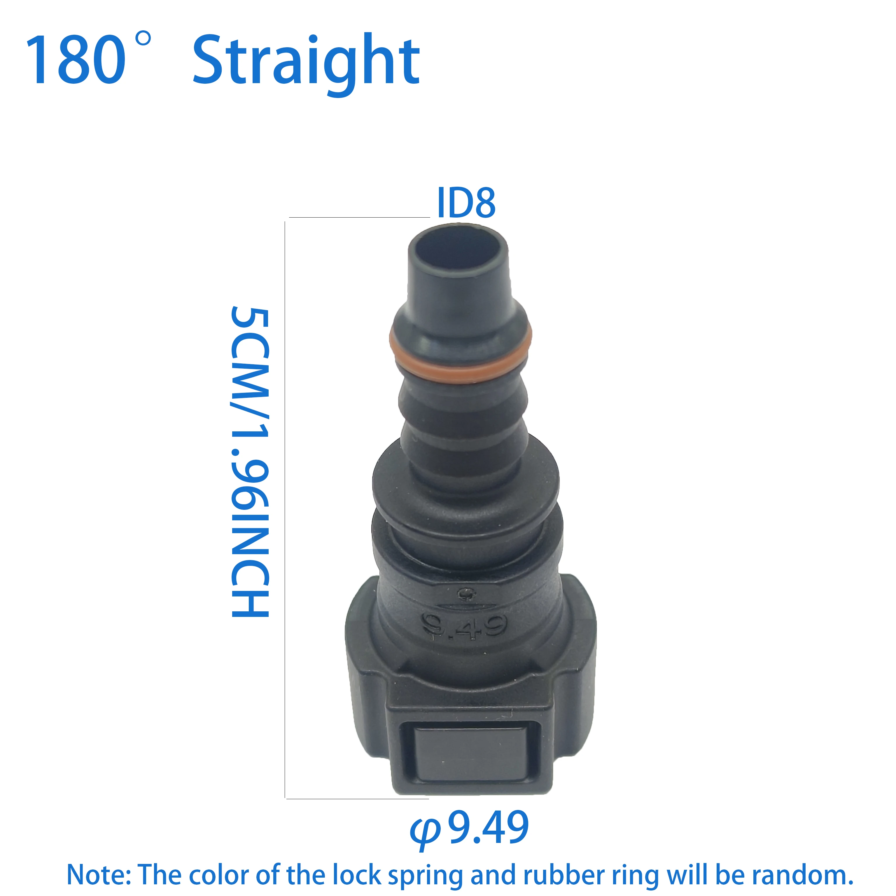 2pcs x 9.49 ID8 Female Auto Car Fuel Line Hose Quick Release Connector Carburetor Part fuel line connector,hose coupler
