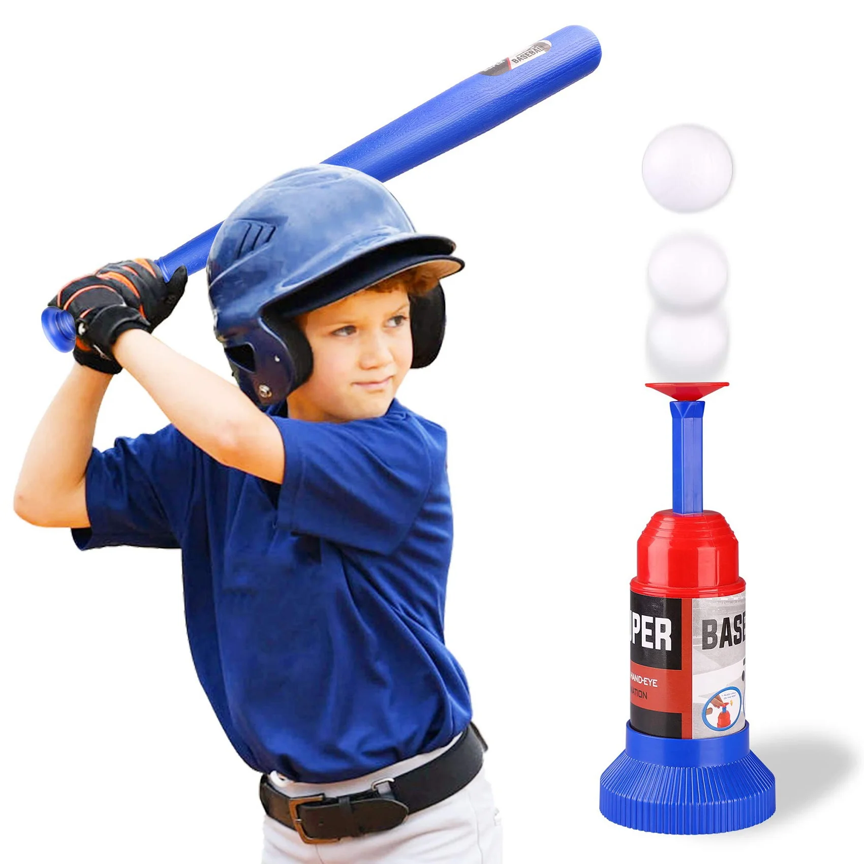 Toddler Toys Set Kids Toys Baseball Tee Ball Set Outdoor Toys for Toddler Boy Toys with Toddler T Ball Set with 3