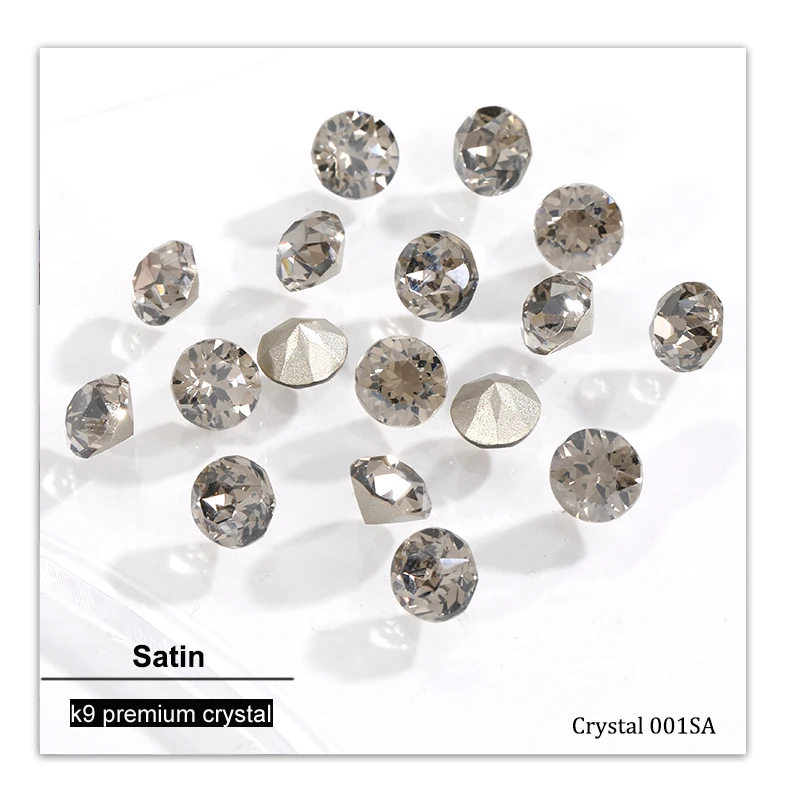 Sparkling Multi-Size Rhinestone Crystal Gems for DIY Jewelry and Nail Art Decoration