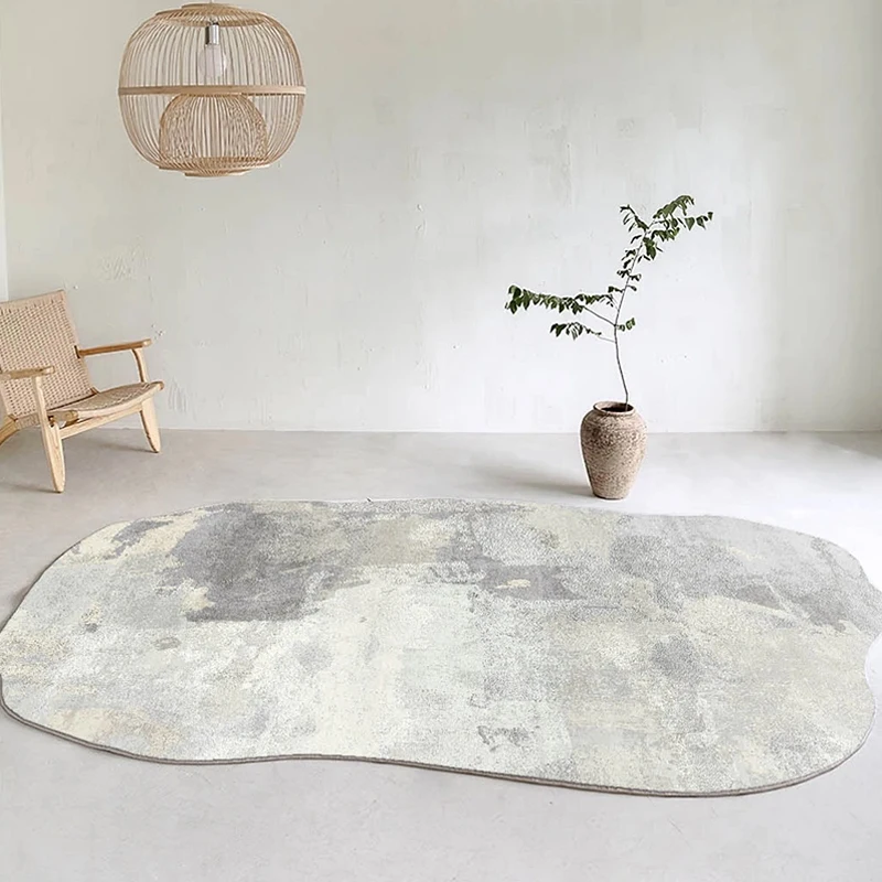 Carpet for Living Room Irregular Shape Large Area Bedroom Fluffy Rug Home Decoration Modern Abstract Cloakroom Mats ковер 러그