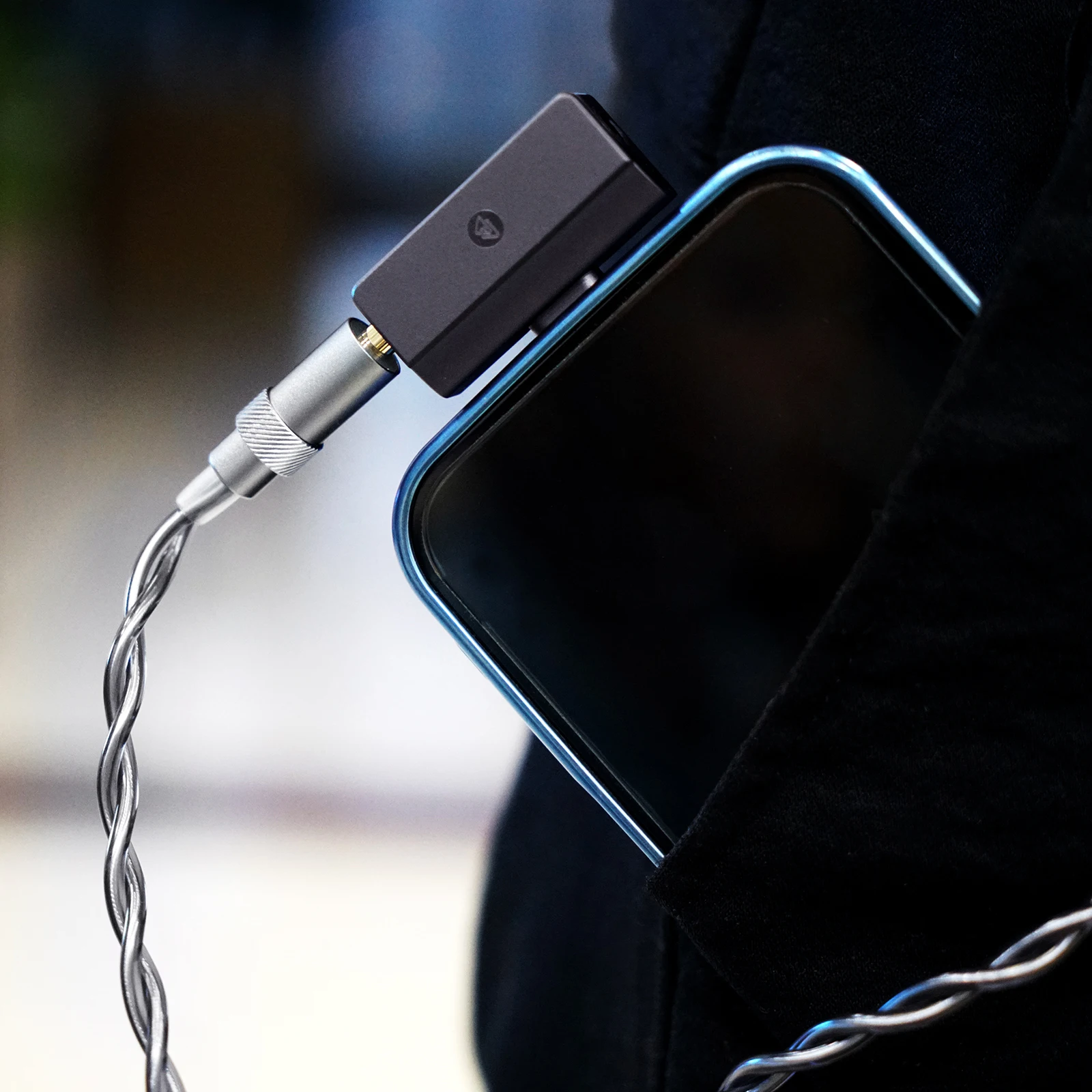 BQEYZ C30 미니 휴대용 DAC 앰프 USB-C 3.5mm + 4.4mm 출력 HiFi 헤드폰 앰프 어댑터 안드로이드 iOS PC