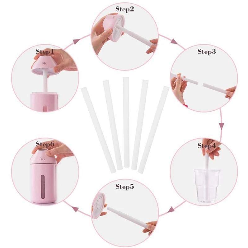 50Pcs Humidifier Filters Replacement Cotton Sponge Stick For USB Humidifier Aroma Diffusers Mist Maker Air