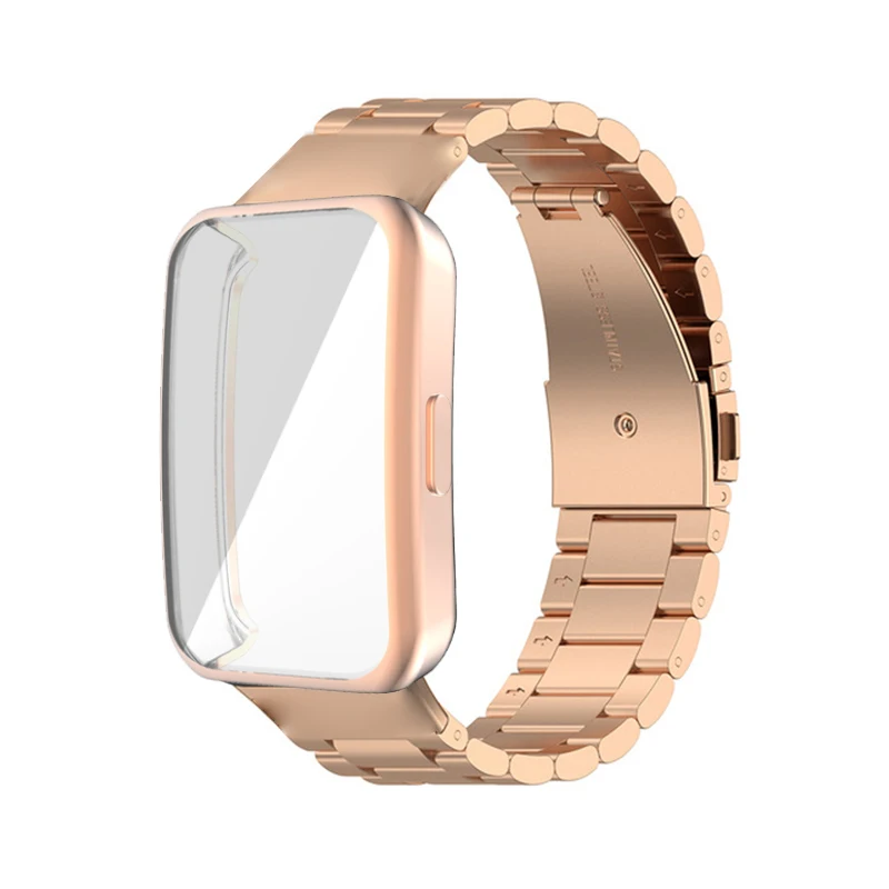Stainless Steel Smartband Bracelet with Screen Protector Case