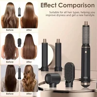Sèche-cheveux électrique 5 en 1 1000W, lisseur, fer à boucler, brosse chauffante multifonctionnelle détachable, ensemble sèche-cheveux, livraison rapide 3