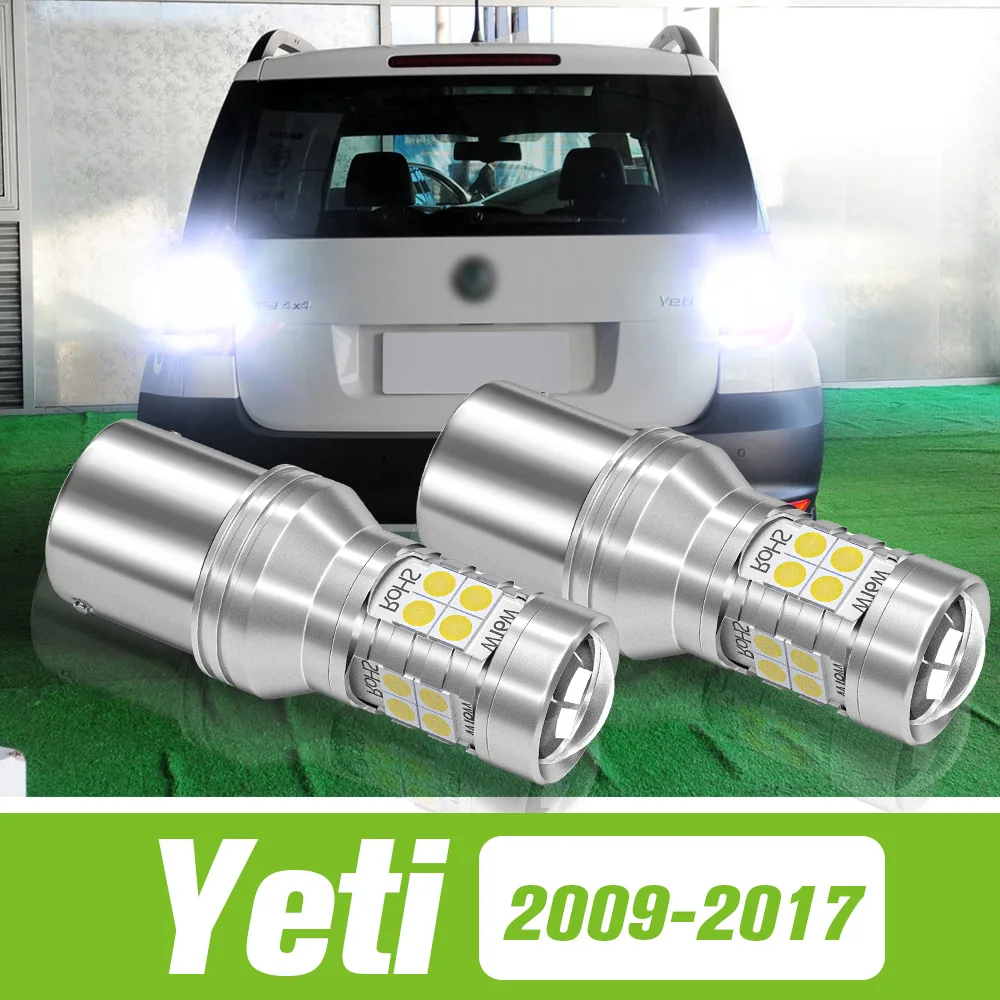 

2pcs For Skoda Yeti 2009-2017 LED Reverse Light Backup Lamp 2010 2011 2012 2013 2014 2015 2016 Accessories