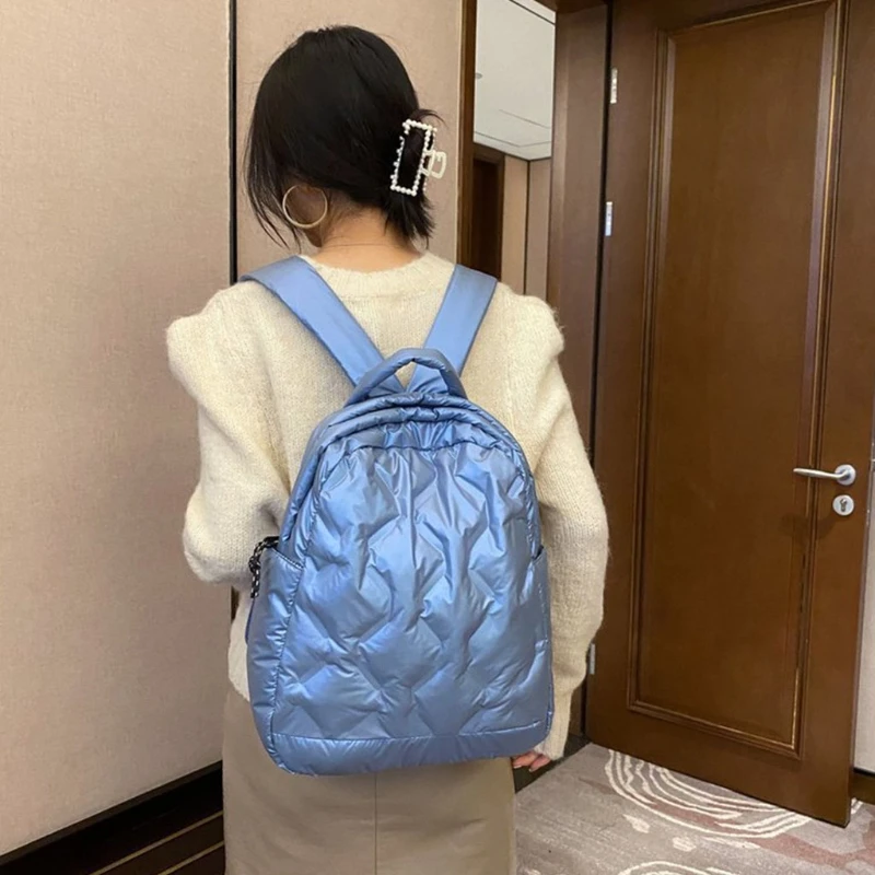 Women Soft Warm Backpack Lightweight Daypack Travel Bookbag Teenagers Girls Schoolbag for Girls