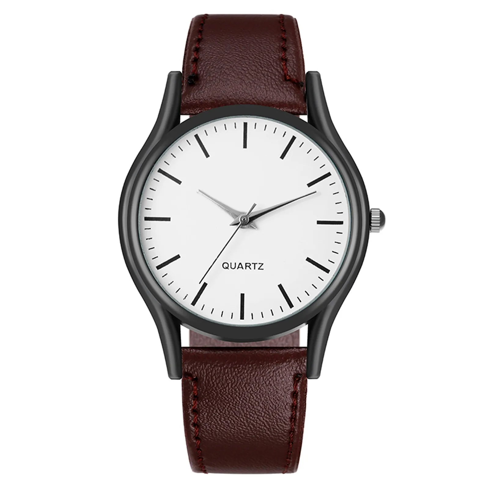 

Watch For Men 2023 Luxury Leather Quartz Male Man Wristwatch high quality Men's Casual belt quartz watch Men's student 2023