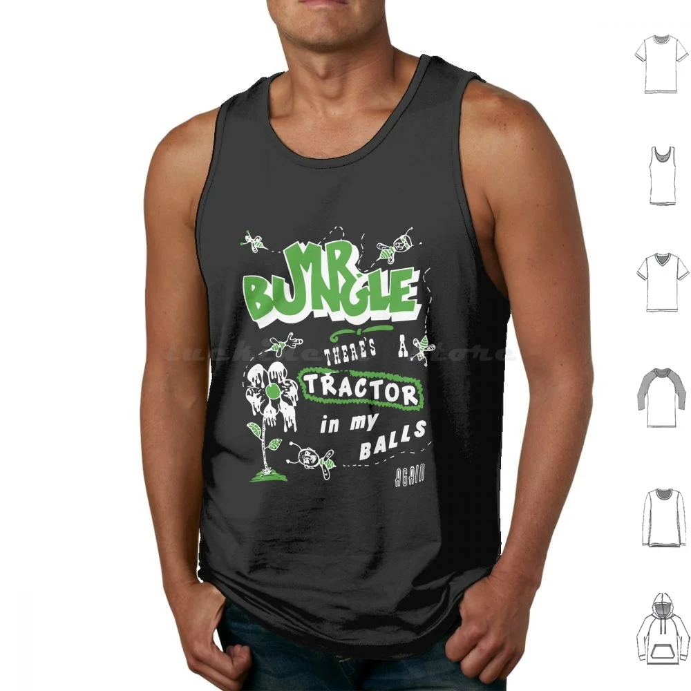 

Mr Bungle Rock Band-There'S A Tractor In My Balls Tank Tops Vest Sleeveless Mr Bungle American Experimental Band Alternative