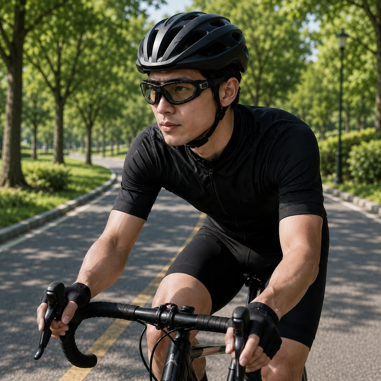 Enhanced Foam-Sealed Windproof and Dustproof Safety Goggles for Outdoor Activities, Unisex Design with Dry Eye Relief