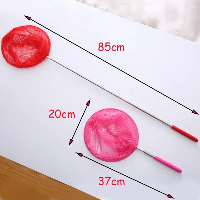 Stainless Steel Rod Catch Tadpole Fish Net Kids Outdoor Fish Net Stockings Telescopic  Fishing Insect Butterfly Dragonfly Net - AliExpress