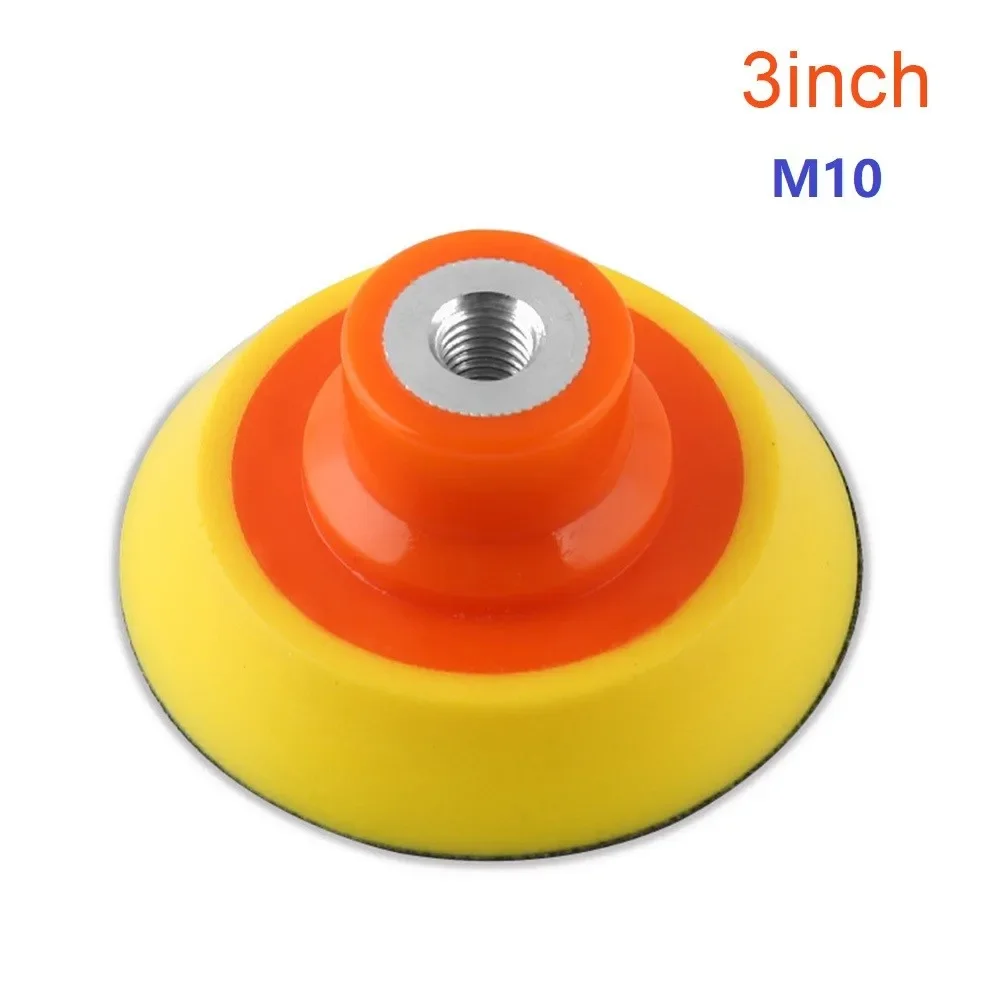 2-7 Inch Backer Plate Backing Pad Car Polisher Angle Grinder Wheel Sander Disc Auto Polishing Machine Tool 1pcs grinder accessories