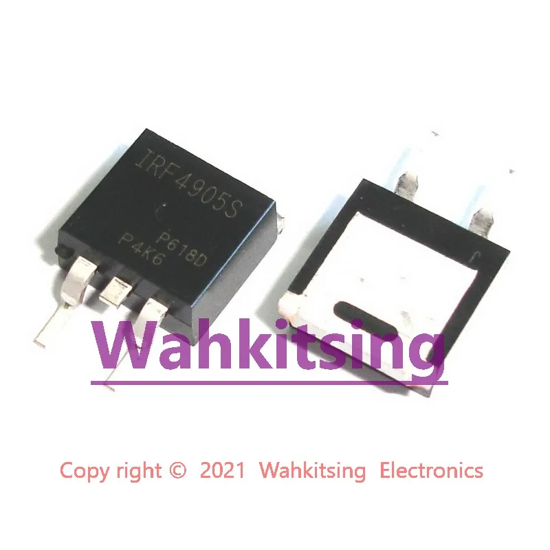 50 PCS IRF4905S TO 263 F4905S IRF4905 IRF4905SPBF IRF4905STRLPBF SMD 파워 ...