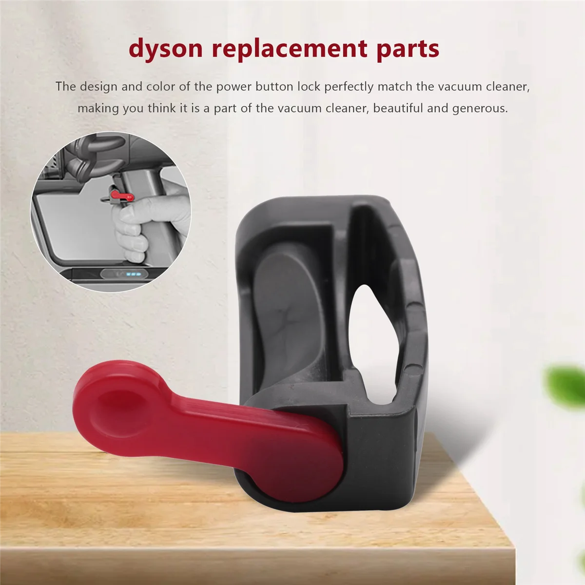 

Пусковой замок для пылесоса Dyson V6 V7 V8 V10 V11