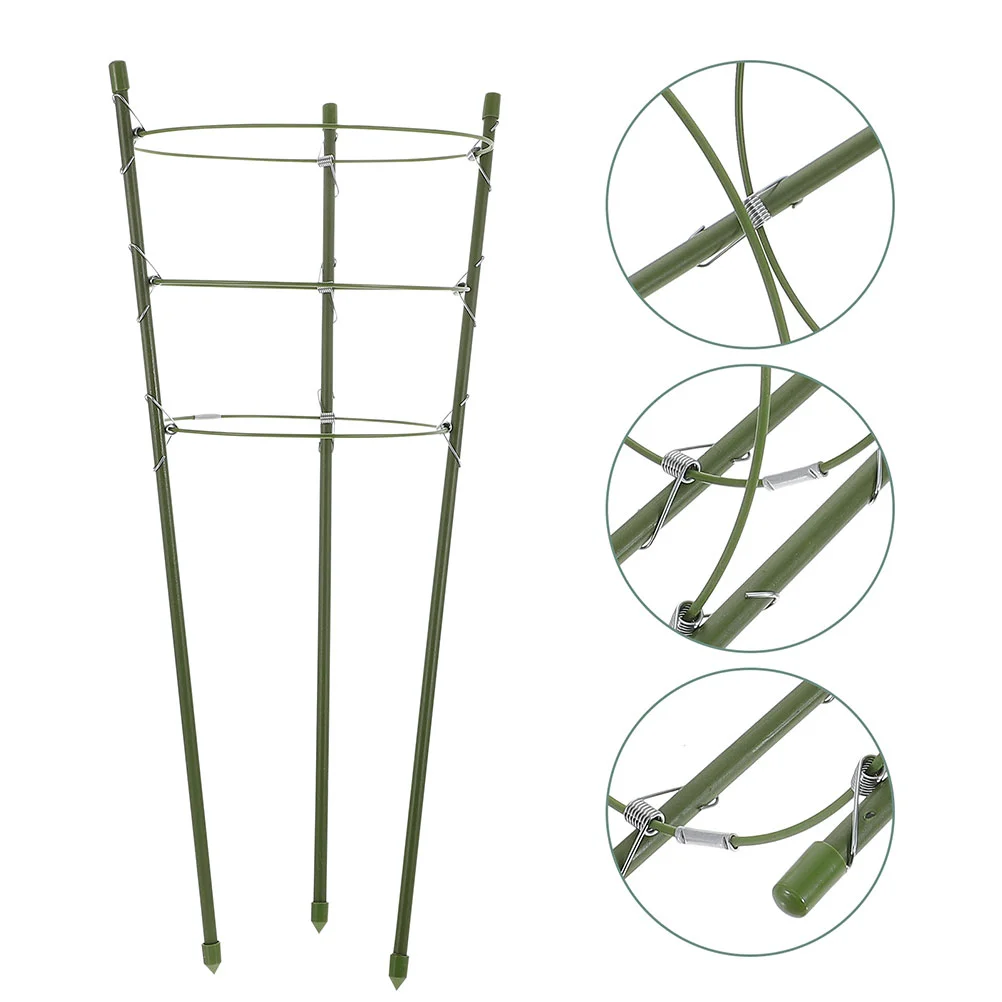 

Plant Climbing Frame Trellis Garden Support Rack Stake for Plants Outdoor Tomatoes Cages Flower Indoor Vines