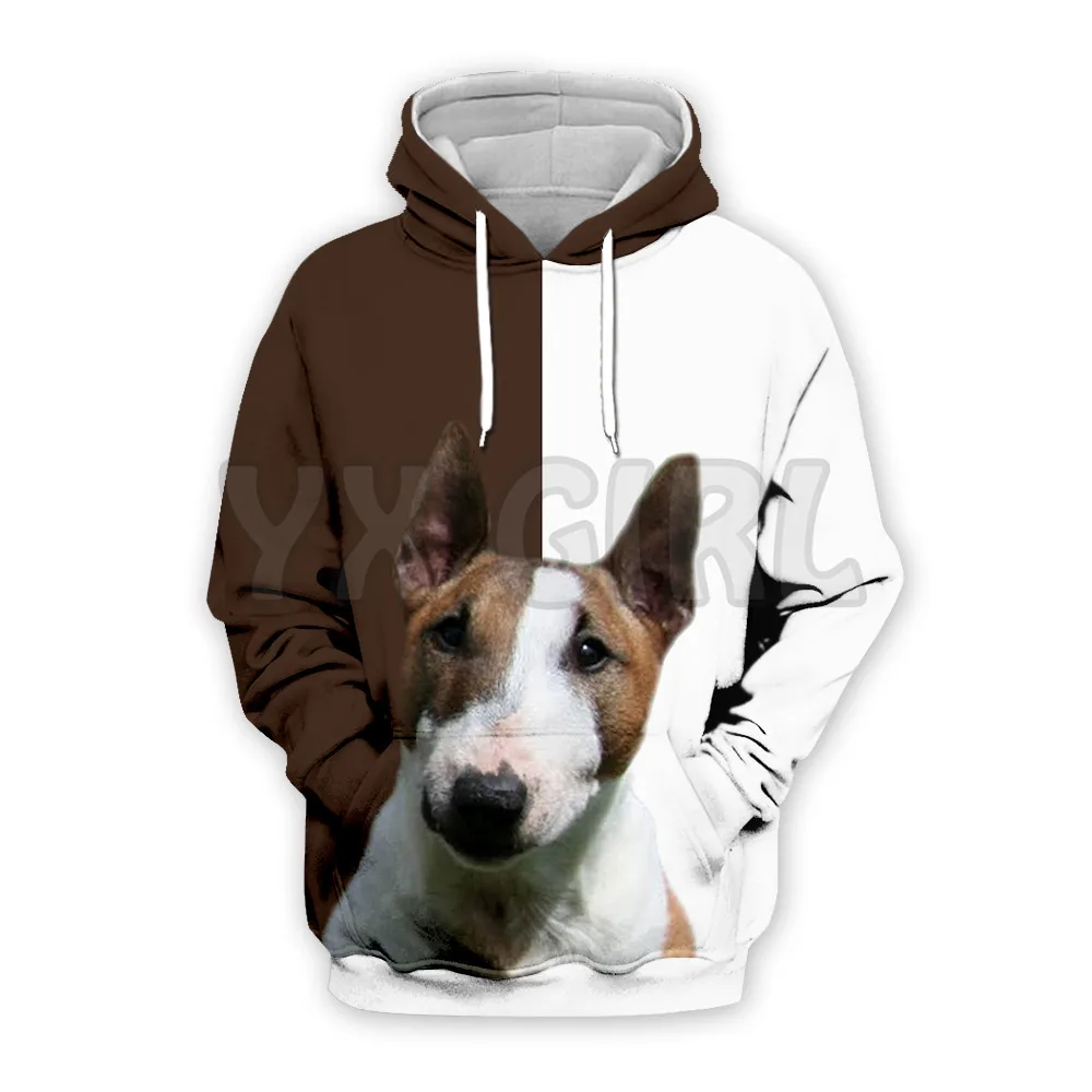 Bullmastiffs  3D Printed Hoodies  Unisex Pullovers Funny Dog Hoodie Casual Street Tracksuit
