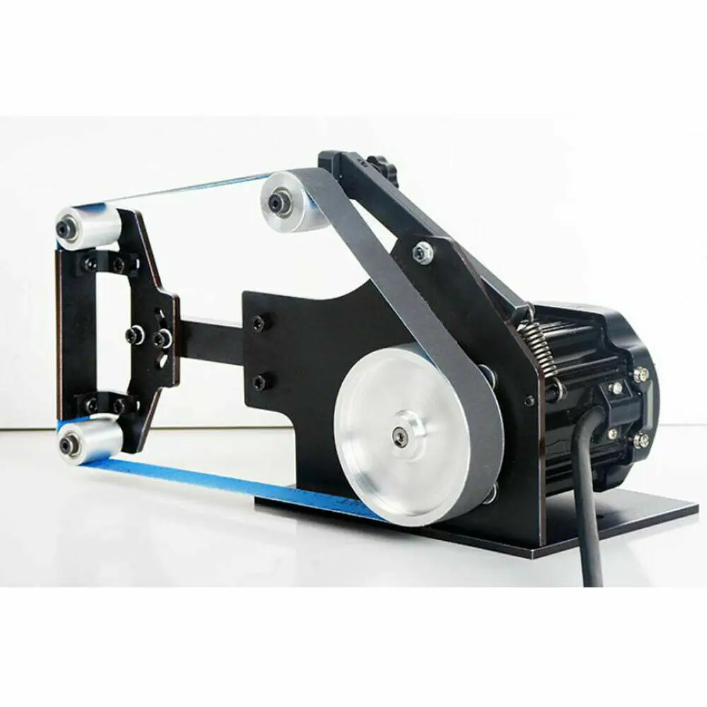 220V Electric Brushless Machine Belt Sander Polishing Grinding Grinder Machine 2