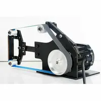 220V Electric Brushless Machine Belt Sander Polishing Grinding Grinder Machine 2