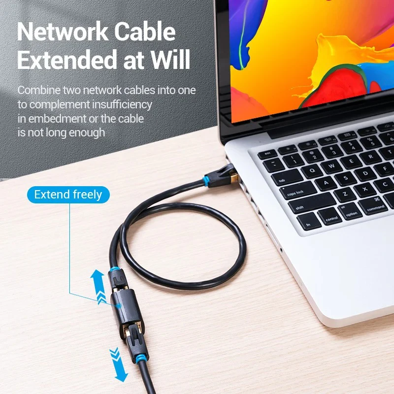 20/10/5Pcs RJ45 커플러 RJ45 이더넷 커넥터 Cat6 6A Cat5 5e 어댑터 기가비트 네트워크 익스텐더 여성-여성 어댑터 PC 용