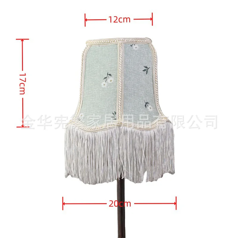 

Replacement Lampshade Tabletop Fringe Lamp Shade Macrame Floor Light Cover