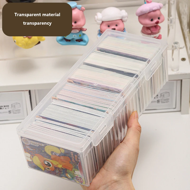 mtg plastic card storage Box  PU Magnetic Flip Case, 100+ Cards JEPISADI 6-Pack Clear Plastic Card