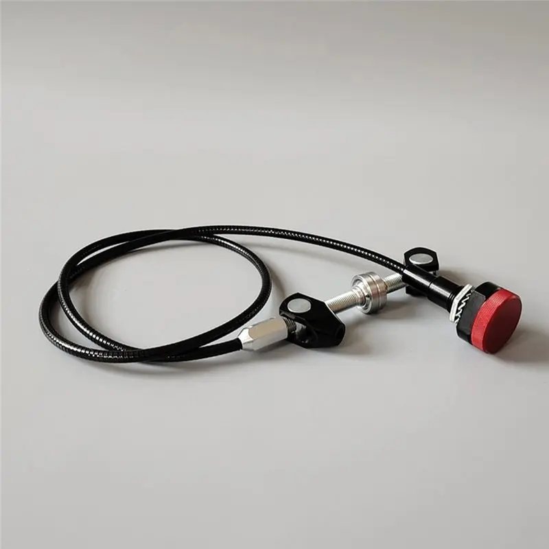 CRS For Brake Pedal Box Balance Bar With Remote Cable Knob Adjuster For Racing Car Brake Pedal Adjustment Accessories